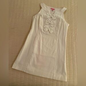 White sundress by Lily Pulitzer